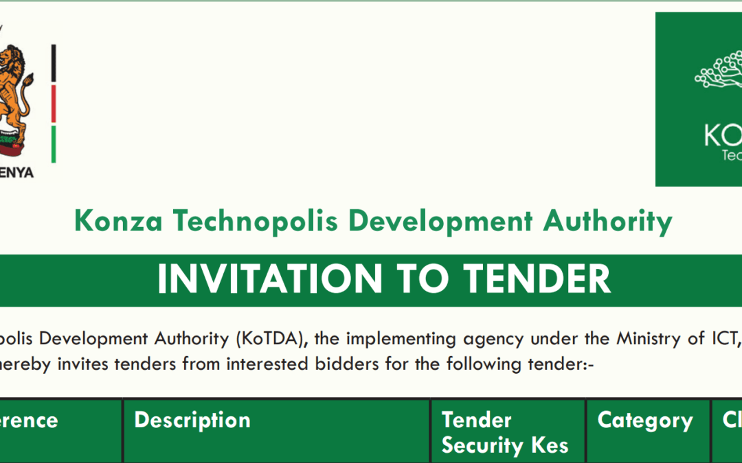 TENDER FOR THE PROPOSED PARTITIONING OF THE KOTDA HEAD OFFICE ELECTRICAL INSTALLATIONS