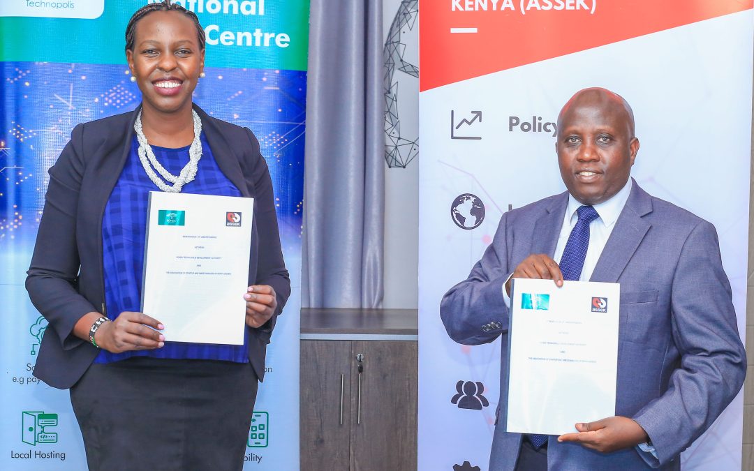 Konza Technopolis and Association of Startups and SME Enablers in Kenya (ASSEK) sign MoU to Enhance Innovation and Support Startups