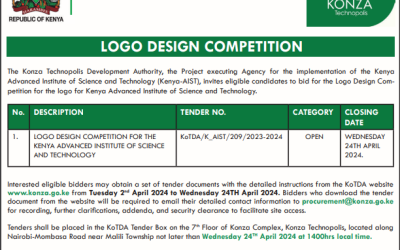 LOGO DESIGN COMPETITION FOR THE  KENYA ADVANCED INSTITUTE OF SCIENCE AND TECHNOLOGY